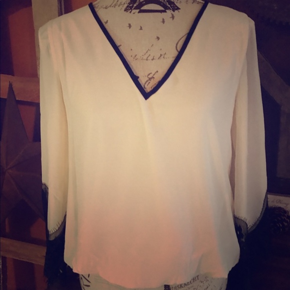 NWT A.BYER Gorgeous Blouse Small